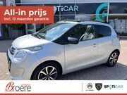 Citroën C1 - 1.0 VTi 72 pk Airscape Shine Elektrisch zwart canvas dak, Ca