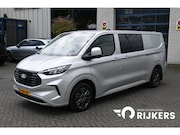 Ford Transit Custom - 300L Limited 2.0 TDCI L2 DC 3000 KG inklapbare trekhaak, LED