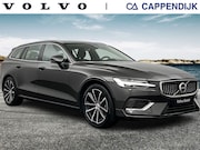 Volvo V60 - T6 398PK Recharge Bright| Leder| Trekhaak| Camera| AWD| LED
