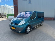 Renault Trafic - 2.5 dCi T29 L1H1 Dubbele Cabine 316.000 Nap Airco Blauw 2010