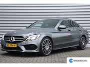 Mercedes-Benz C-klasse - C180 156PK AMG LINE PREMIUM PLUS UPGRADE AUTOMAAT / NAVI / L