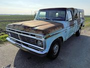 Ford F-250 - Pick-up 1974 V8 5.9L met LPG Installatie