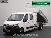 Renault Master - 130PK Kipper Dubbele Cabine Dubbellucht Airco 3,5t Trekhaak 