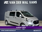 Ford Transit Custom - 2.0 TDCI 131pk L2H1 Dubbele Cabine Euro6 Airco | 5-Zits | Ca