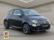 Fiat 500C - 1.0 Hybrid Rockstar 2021 ZWART | Cabrio | Sport | Apple CarP