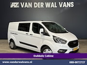Ford Transit Custom - 2.0 TDCI 170pk L2H1 Dubbele Cabine Euro6 Airco | 5-zits | Ca
