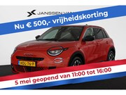 Fiat 600 - e La Prima 54 kWh Pt. Lease va €499, - Leder Achteruitrijcam
