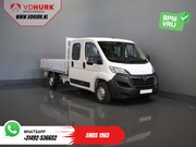 Opel Movano - 2.2 140 pk DC Dubbel Cabine Open Laadbak/ 7 Pers./ 2.5t Trek