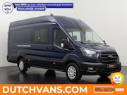 Ford Transit - 2.0TDCi 165PK L4H3 Jumbo Dubbele Cabine | 6-Persoons | Airco