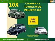 Toyota Aygo - 1.0-12V 10x Toyota aygo|Citroen C1|Peugeot 107
