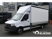 Mercedes-Benz Sprinter - 517 CDI L3 Schuifzeil met laadklep 3500 KG trekhaak, Geveerd