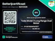 Tesla Model 3 - Long Range AWD 75 kWh 92% SOH Warmtepomp NL-Auto Rijklaarpri