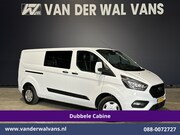 Ford Transit Custom - 2.0 TDCI 131pk L2H1 Dubbele Cabine Euro6 Airco | 6-Zits | LE