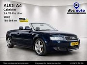Audi A4 - Cabriolet 2.4 V6 Pro Line, AUT, AIRCO