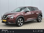 Nissan Juke - 1.0 DIG-T N-Design / Leder-stof bekleding / Airco / Stoelver