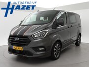 Ford Transit Custom - 320 2.0 TDCI 185 PK AUT. SPORT DUBBEL CABINE + 2 SCHUIFDEURE