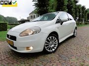 Fiat Grande Punto - 1.4 NeroBianco Airco Cruiseontrol Lm Velgen***Apk t/m 30-9-2
