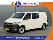 Volkswagen Transporter - 2.0 TDI 111 PK / L2H1 / DUBBELE CABINE / 1e EIG. / TREKHAAK