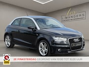 Audi A1 - 1.2 TFSI Ambition S-Line 2011 ZWART | Two-tone | Airco | Sto