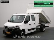Renault Master - 130PK Kipper Dubbele Cabine Dubbellucht Airco 3,5t Trekhaak 