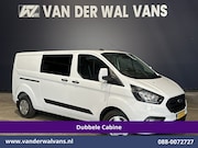 Ford Transit Custom - 2.0 TDCI 131pk L2H1 Dubbele Cabine Euro6 Airco | 6-Zits | Cr