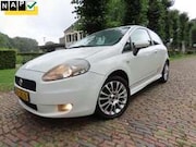Fiat Grande Punto - 1.4 NeroBianco Airco Cruiseontrol Lm Velgen***Apk