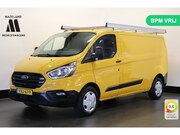 Ford Transit Custom - 2.0 TDCI L2 EURO 6 - Airco - Imperiaal - Cruise - PDC - €14.
