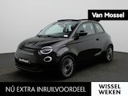 Fiat 500C - 42 kWh Icon | Achteruitrijcamera | Apple Carplay | Stoelverw