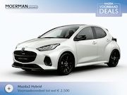 Mazda 2 Hybrid - 1.5 Homura Plus / Northern White Pearl / Sportief zwart kuns
