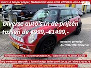 MINI Cooper - 3-Deurs 1.6 Pepper, Leuke Nederlandse kmst 229 DKM-NAP /div