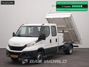 Iveco Daily - 35C16 3.0L Dubbel Cabine Kipper met Kist 3, 5t Trekhaak Dubb