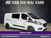 Ford Transit Custom - 2.0 TDCI 170pk L2H1 Dubbele Cabine Euro6 Airco | 5-Zits | 2x