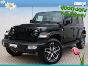 Jeep Wrangler - Unlimited 4xe 380 PK Sahara | Leder | Camera | Navi | Carpla