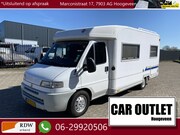 Bürstner T-604 - Fiat 2.8L 115Dkm, Ruime Camper met Toilet, Douche en vast 2 