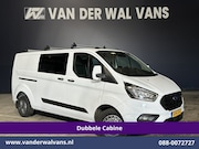 Ford Transit Custom - 2.0 TDCI 130pk L2H1 Dubbele Cabine Euro6 Airco | 6-Zits | Ca