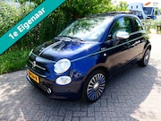 Fiat 500 - 1.2i 4-Cilinder 1e eig. RIVA Clima Cruise Leder Navi Schuifd