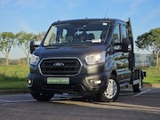 Ford Transit - 2.0 Dubbele Cabine Open-Laadbak XL Navi 1e Eigenaar Trekhaak