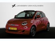 Fiat 500C - La Prima 42 kWh Cabrio Leder Stoelverwarming Camera JBL Keyl