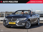 BMW 2-serie - Cabrio 220i Luxury Navigatie Camera Bi-xenon Keyless Stoelve