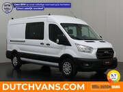 Ford Transit - 2.0TDCi 130PK L3H2 Dubbele Cabine | 7-Persoons | Navigatie |