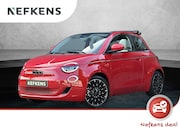 Fiat 500C - La Prima 42 kWh Cabrio | ACCU 95% | Navigatie | Leer | Stoel