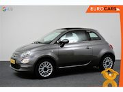 Fiat 500C - 1.2 Lounge Navigatie Lederen interieur Climate control Cruis