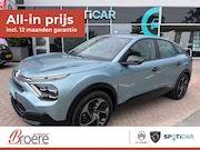 Citroën e-C4 - You 50 kWh 136 pk Automaat SOH 100%, Navigatie via apple car