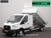 Ford Transit - 170pk Kipper met Kist 3, 5t Trekhaak Dubbellucht Airco Cruis