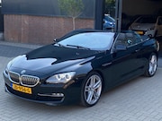 BMW 6-serie - Cabrio 640i LEER MEMORY NAVI XENON CAMERA CRUISE CLIMA KEYLE