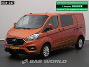 Ford Transit Custom - 170pk Automaat L2H1 Dubbele Cabine Limited Airco Navi Carpla