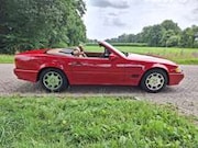 Mercedes-Benz SL-klasse - (1992) red with beige leather in lovely condition