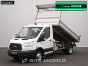 Ford Transit - 170pk Kipper Dubbellucht 3, 5t Trekhaak Airco Cruise Camera 