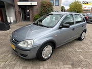 Opel Corsa - 1.2-16V Essentia, bj.2003, grijs, 5 deurs, airco, APK tot 10