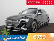 Audi e-tron - S quattro 95 kWh 503PK | Panodak | RS-Stoelen | Rood-Leder |